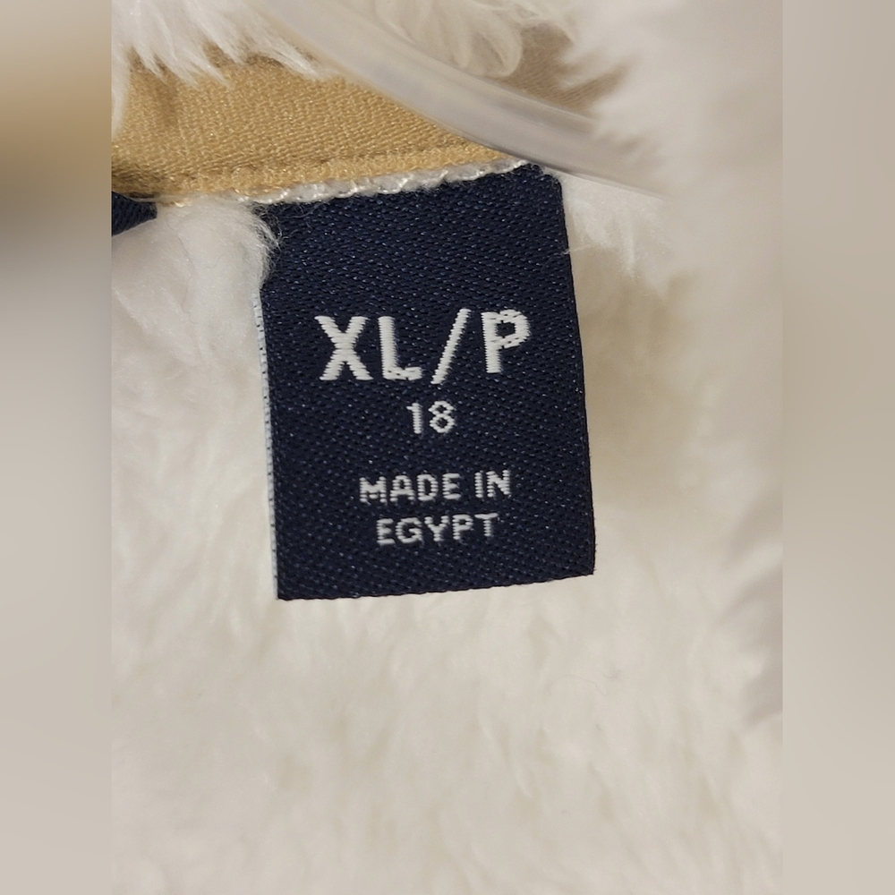 Lands' End Sherpa Fleece Pullover Jacket Size XL/P - Picture 10 of 13